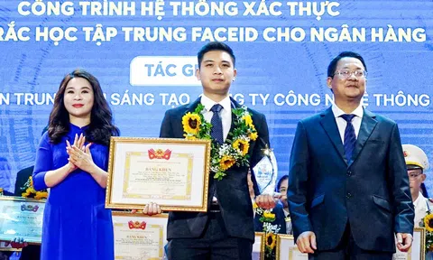 Xác thực sinh trắc học FaceID ngân hàng được vinh danh Tuổi trẻ sáng tạo