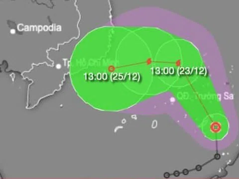 Ngày mai, Biển Đông khả năng đón bão số 10